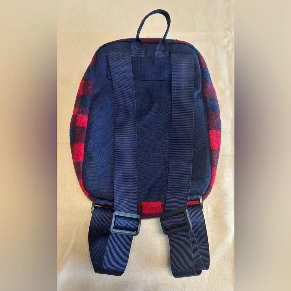 Red and Blue‎ Buffalo Plaid Mini Backpack